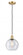 Athens - 1 Light - 8 inch - Satin Gold - Cord hung - Mini Pendant (3442|516-1P-SG-G124)