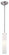Mini Pendant Brushed Nickel (10|62-84)
