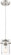 Antebellum - 1 Light; Mini Pendant Fixture - Brushed Nickel Finish with Clear Glass (81|60/6736)