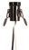 Phenolic Candelabra Base Socket With Spring Clip; 3/4'' Diameter; 1'' Hole Size; 24'' AWM (27|80/1093)