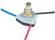 Hi-Low Metal Rotary Switch With Diode; 2 Circuit; 6A-125V, 3A-250V Rating; On-Off Function; Brass (27|80/1140)