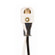 T5 Lampholder w/8'' AWM B/W Solid Leads for Retro Fit and Replacement Tall Right angle Bracket (27|80/1251)