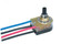 On-Off Lighted Push Switch; 3/8'' Plastic Bushing; Single Circuit; 6A-125V, 3A-250V Rating; (27|80/1355)