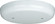 Blank Up Kit; White Finish; 5'' Diameter; 2-8/32 Bar Holes; Includes Hardware (27|90/0580)