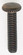 Steel Knurled Head Thumb Screws; 8/32; 3/4'' Length; Antique Brass Plated Finish (27|90/060)