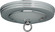 Standard Canopy Kit; Chrome Finish; 5'' Diameter; 7/16'' Center Hole; 2-8/32 Bar Holes; (27|90/068)