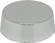 1'' Plain Knob; 1/8 IP; 3/8'' Height; Polished Chrome Finish (27|90/1051)