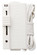 Slide - Floor Lamp Dimmer; 500W-120V 4.3A Rating; White Finish; 7 Foot Length; SPT-2 White Wire (27|90/1069)