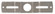 Offset Crossbar; 1'' x 4-5/8''; Screw Holes; 4-1/4'' Center To Center (27|90/109)