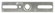 Gem Bar; 1/8 IP; 3/4'' x 3-7/8'' (27|90/113)