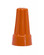 Wire Connector With Spring Inserts; For 105C Supply Wire; 600V; Medium; Orange Finish; 5 #18 Max (27|90/1419)