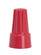 Wire Connector With Spring Inserts; For 105C Supply Wire; 600V; Extra Large; Red Finish; 8 #18 Max (27|90/1421)