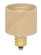 Candelabra to Medium E12 - E26 Extender; 1'' Overall Extension; 75W; 120V (27|90/1519)