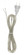 18/2 SPT-1-105C All Cord Sets - Molded Plug - Tinned Tips 3/4in. Strip with 2in. Slit 36in. Hank - (27|90/1527)