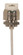 Porcelain Halogen Socket; R7S Base; 12'' SF-1 200C Leads; Halogen Socket; 7/8'' Length; 1000W; (27|90/1561)