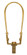 Candelabra Base Bulb Clip; 1/4-27; 2-5/8'' Height; 1'' Diameter; Brass Plated (27|90/1567)