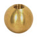 Brass Ball; 1'' Diameter; 1/8 IP Tap; Unfinished (27|90/1629)