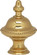 Urn Finial; 1-7/16'' Height; 1/4-27; Polished Brass Finish (27|90/1735)