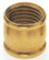 Brass Coupling; 1/2'' Long; 1/4 IP; Burnished And Lacquered (27|90/241)