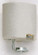 Porcelain Socket With 1/8 IPS Hickey; Aluminum Screw Shell; Unglazed; 660W; 250V (27|90/419)