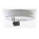 6'' 1-Light Ceiling Pan; White Finish; Includes Hardware; 60W Max (27|90/686)