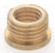 Brass Reducing Bushing; Unfinished; 1/8 M x 1/4-27 F; With Shoulder (27|90/762)