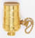 On-Off Pull Chain Socket; 1/8 IPS; 3 Piece Stamped Solid Brass; Polished Nickel Finish; 660W; 250V; (27|90/869)