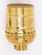 Short Keyless Socket; 1/8 IPS; 3 Piece Stamped Solid Brass; Polished Brass Finish; 660W; 250V; (27|90/871)