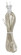 18/2 SPT-2-105C All Cord Sets - Molded Plug - Tinned Tips 3/4in. Strip with 2in. Slit 36in. Hank - (27|90/967)