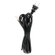 12 Foot 18/2 SPT-1 105C Cord Set; Black Finish; 72'' Hank; 150 Carton; Molded Polarized Plug; (27|90/2034)