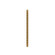 1/8 IP Solid Brass Nipple; Unfinished; 5'' Length; 3/8'' Wide (27|90/2137)