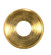 Turned Brass Double Check Ring; 1/8 IP Slip; Burnished And Lacquered; 1'' Diameter (27|90/2152)