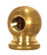Brass Ball Armback; Unfinished; 7/8'' x 1-1/16''; 1/8 IP x 1/8 IP (27|90/2175)