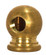 Brass Ball Armback; Unfinished; 7/8'' x 1-1/16''; 1/4 IP x 1/8 IP (27|90/2176)