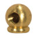 Brass Large Elbow; Unfinished; 1-1/8'' x 1-3/16''; 1/4 IP x 1/4 IP (27|90/2178)