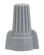 Wire Connector With Spring Inserts; For 105C Supply Wire; 600V; Gray Finish; 4 #12 Max (27|90/2240)