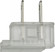 Slide Plug; Polarized; 18/2 SPT-1; 8A-125V; Silver Finish (27|90/2245)