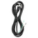 10 Foot 18/3 SJT 105C Heavy Duty Cord Set; Black Finish; 50 Carton; 3 Prong Molded Plug; Stripped (27|90/2325)