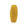 Feed Thru Rocker Switch For 18/2 SPT-2; 3A-120V; Gold Finish (27|90/2372)