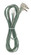 Flat Plug Cord Set 18/3 SPT-2-105C Molded Plug - Tinned Tips - 3/4'' Strip with 3'' Slit No (27|90/2436)