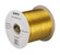 Lamp And Lighting Bulk Wire; 18/2 SPT-1.5 105C; 250 Foot/Spool; Clear Gold (27|93/336)