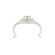4-Pin Long Twin Tube Lampholder & Clips - Clear Plastic Horizontal Clip Panel Thickness .023 - .039 (27|80/1606)