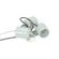 3-Light Porcelain Socket With 1/8 IP Slip Hole With Metal Strap; 24 in. AWM 150C Leads; Aluminum (27|80/1082)