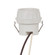 Keyless Porcelain Snap-In Bracket Socket For 4KV; No Spring Contact; Unglazed; 660W; 600V (27|80/1674)