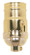 3-Way (2 Circuit) Keyless Socket; 1/8 IPS; Aluminum; Brite Gilt Finish; 660W; 250V; 500 Master (27|80/1020)