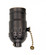 On-Off Pull Chain Socket; 1/8 IPS; 3 Piece Stamped Solid Brass; Dark Antique Brass Finish; 660W; (27|80/1740)