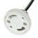 CFL Self Ballast For GU24; 60'' 18 AWM 105C Leads; U-Channel; 1/8 IP Hickey; 1-1/4'' Height (27|80/2594)