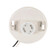 Keyless White Porcelain GU24 Ceiling Receptacle; 6'' AWM B/W Leads 105C; 4-3/8'' Diameter; (27|90/2580)