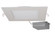 24 watt LED Direct Wire Downlight; Edge-lit; 8 inch; 3000K; 120 volt; Dimmable; Square; Remote (27|S11615)
