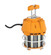 60 Watt LED Hi-Lumen temporary Hi-Bay Caged lamp; 5000K; Integrated Cord / Plug & Hook; 120 Volt (27|S38939)